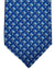Salvatore Ferragamo Tie Blue Thunder Cloud & Gancini