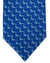 Salvatore Ferragamo Tie Navy Blue Dolphins & Gancini - Fall/ Winter 2025/ 26