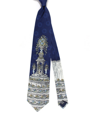 Fornasetti designer Wide Necktie