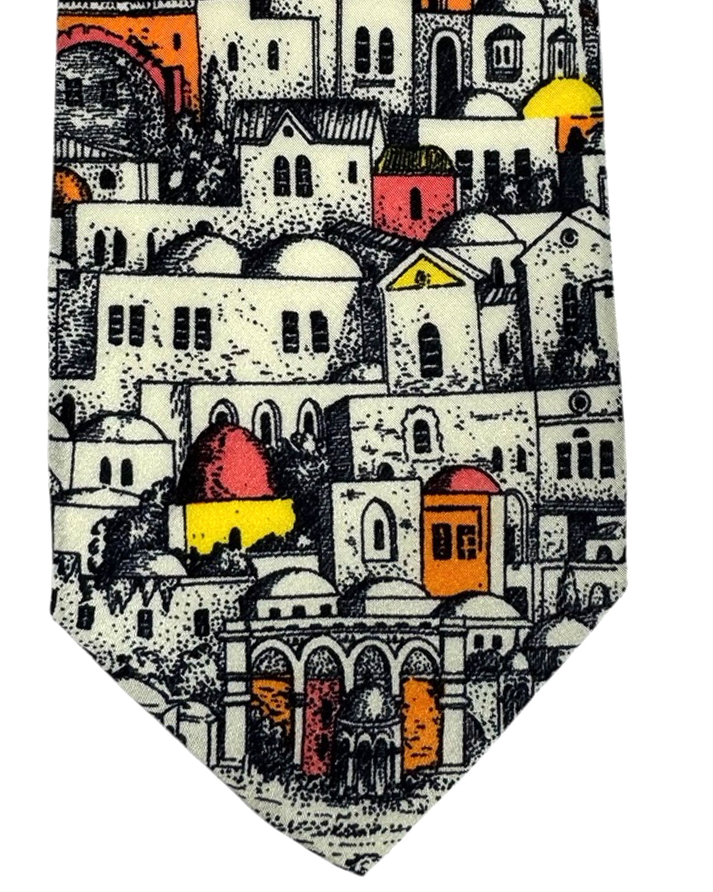 Fornasetti Silk Tie Italian Architecture Design