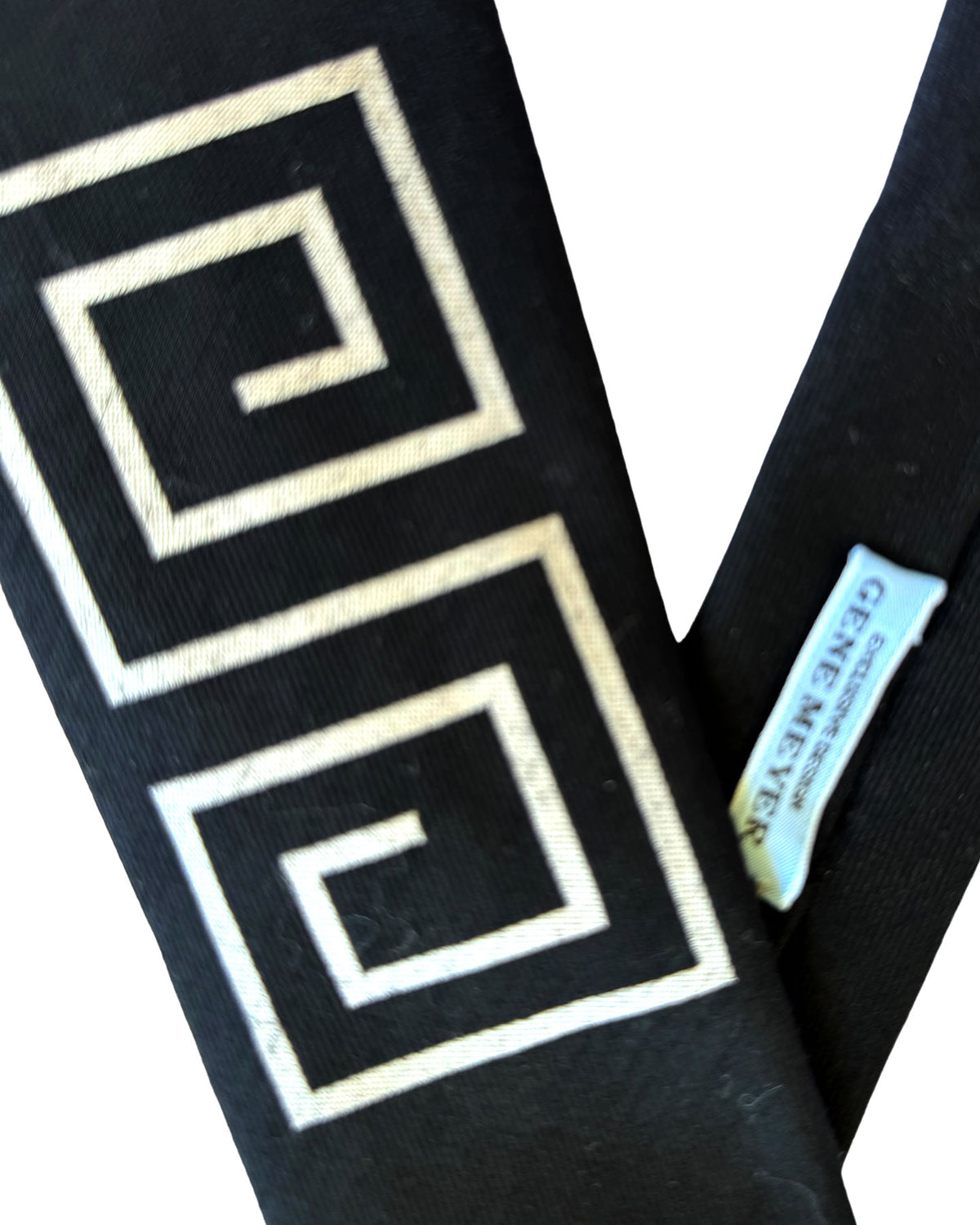 Gene Meyer silk Tie Hand Made in Italy