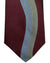 Gene Meyer Tie Swirl Stripes Maroon Gray Taupe - Hand Made In Italy