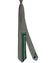 Gene Meyer Tie Gray Green Design - Hand Made In Italy
