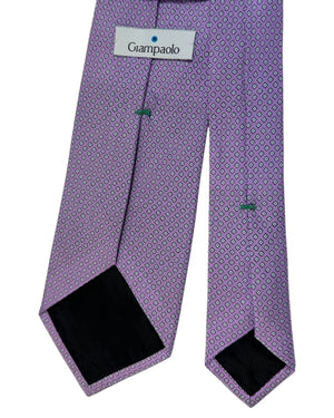 Giampaolo Tie Purple Diamond- Hand Made In Italy SALE