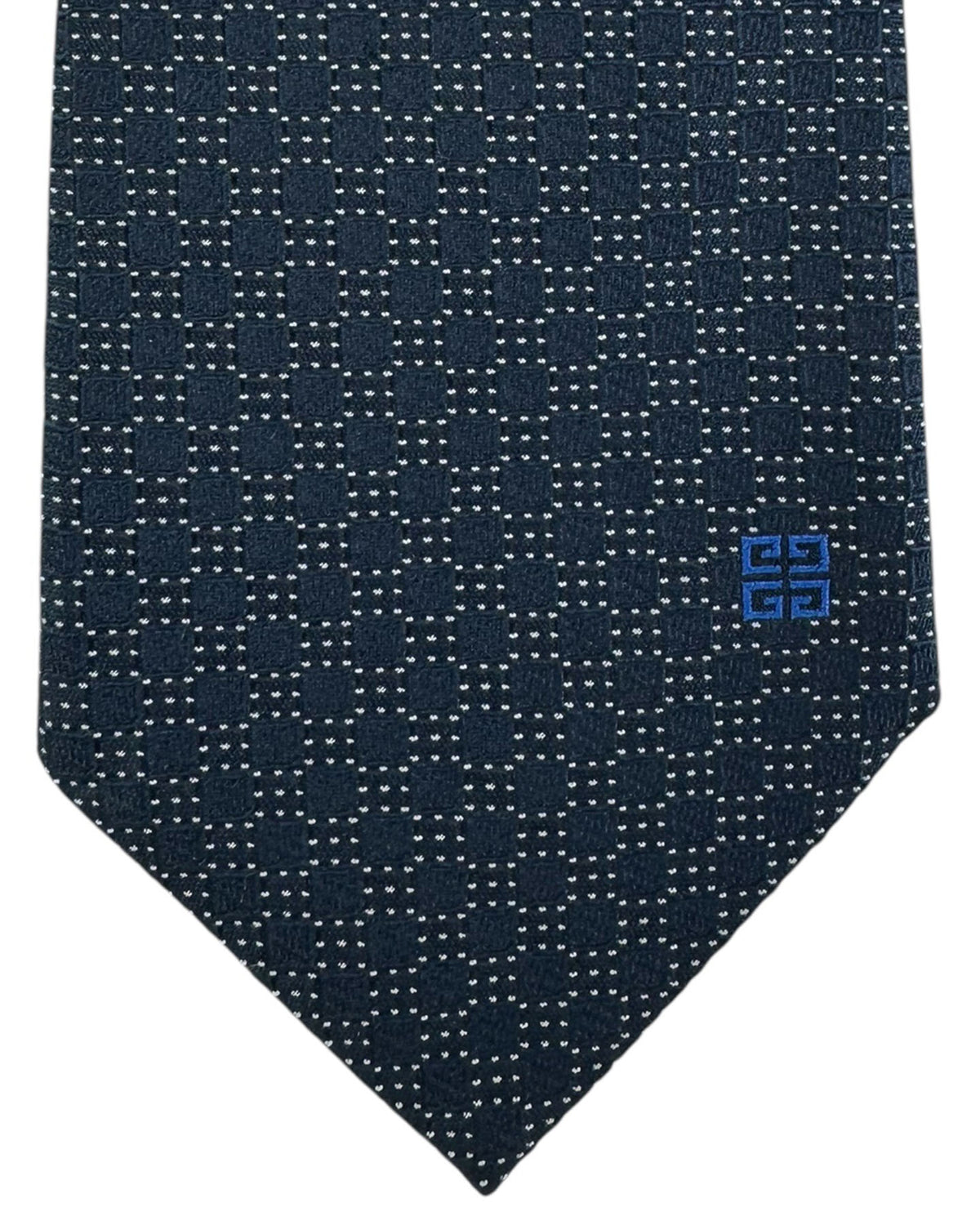 Tie Dark Blue Design
