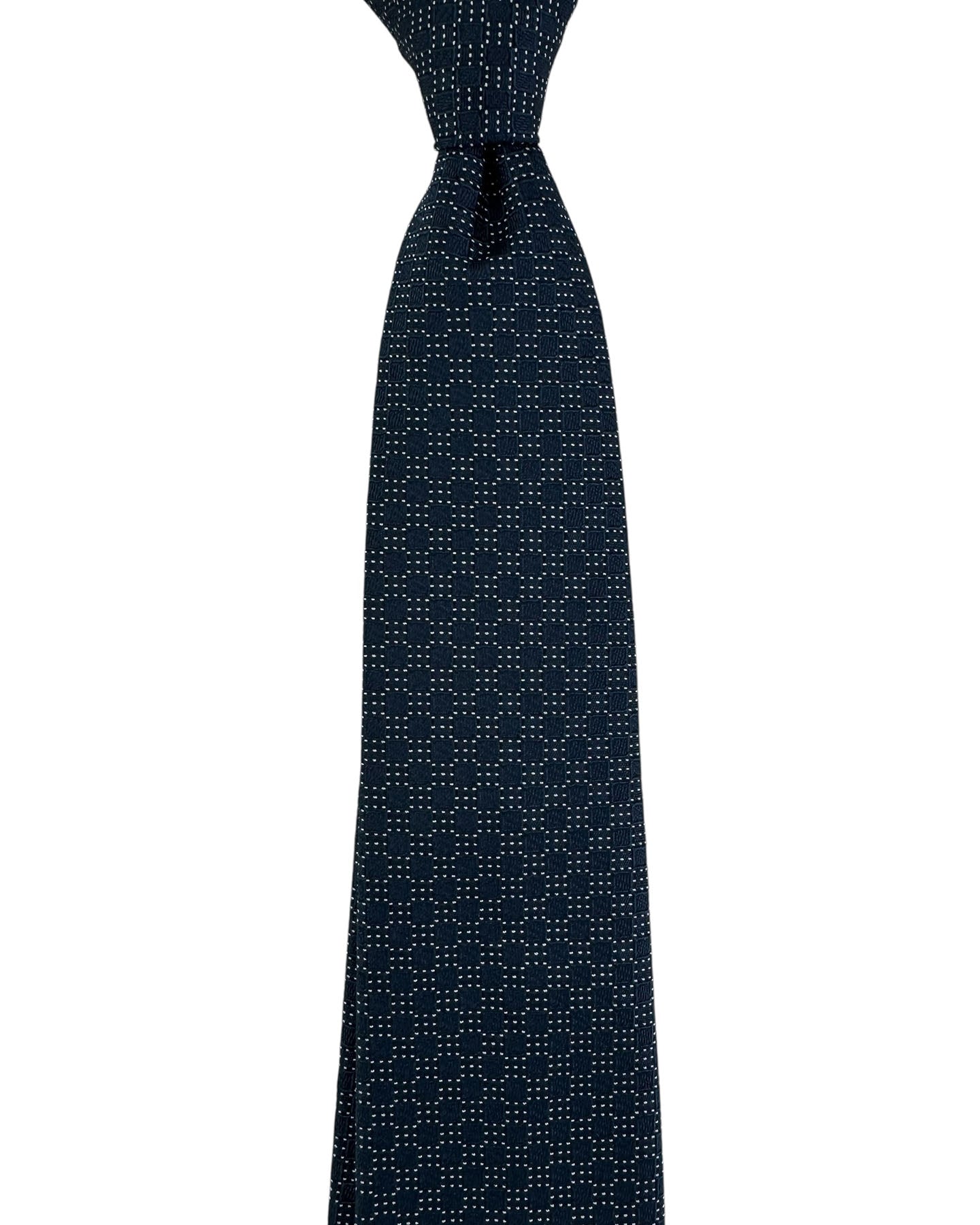 Tie Dark Blue Design
