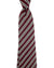Givenchy Silk Tie Maroon Stripes - Hand Made In Italy 
