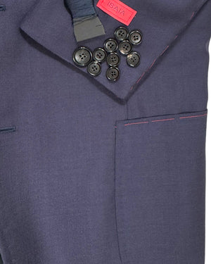 Isaia Sport Coat Dark Blue - Cashmere