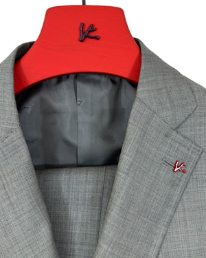 Isaia Suit Gray Hanger