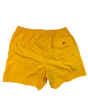 Isaia Swim Shorts Orange - Luxury Men Swimwear