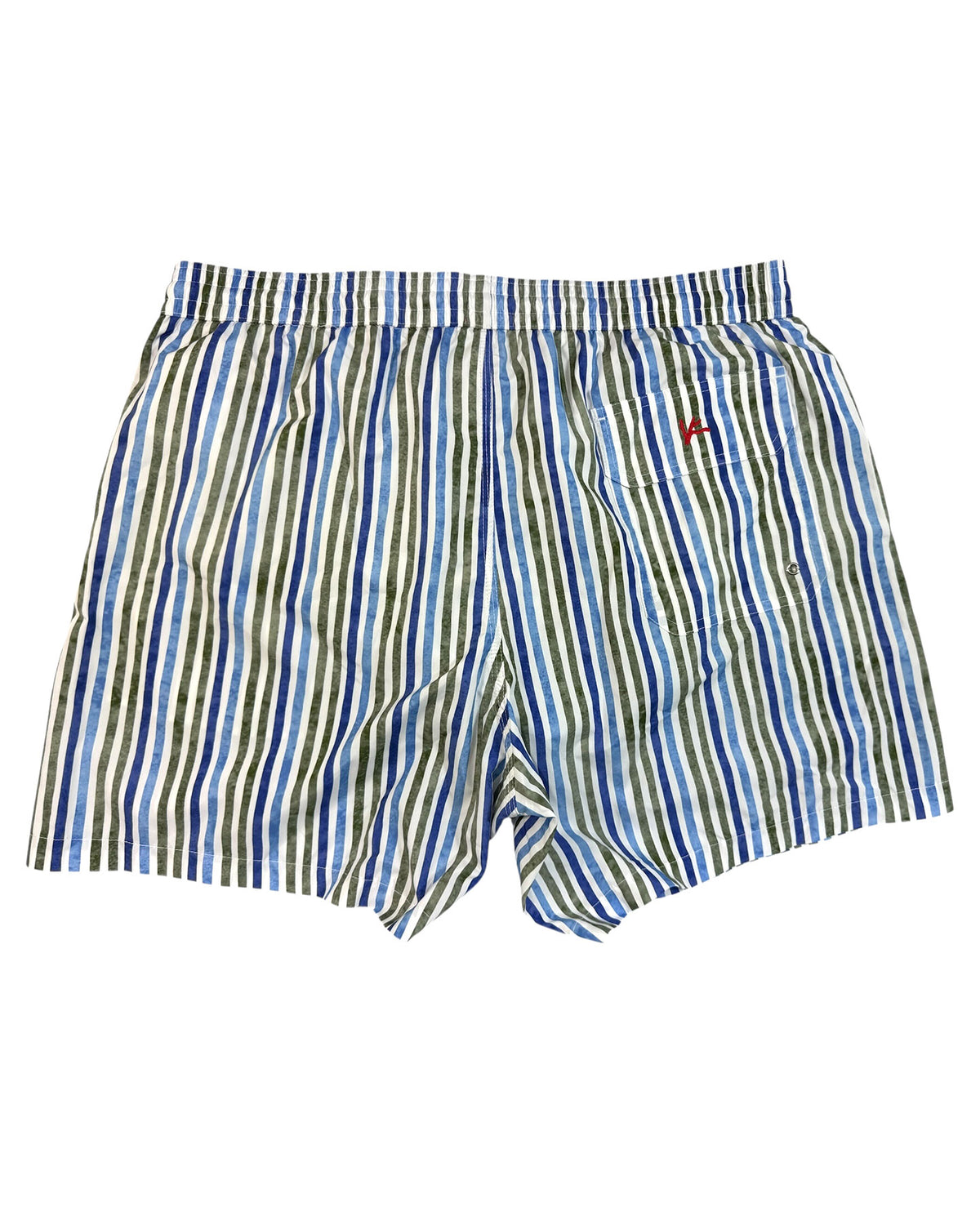 Isaia Swim Shorts Stripes Design XL - Luxury Men Swimwear