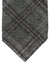 Isaia Tie Gray Check Design - Sartorial Wool Tie