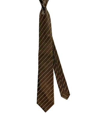 Isaia silk Sartorial Sevenfold Tie