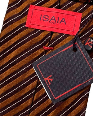 Isaia silk Sartorial Sevenfold Tie