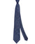 Isaia Sevenfold Tie Purple Gray Zig Zag - Wool Necktie