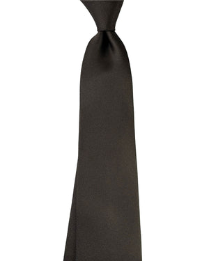 Isaia Tie Dark Brown