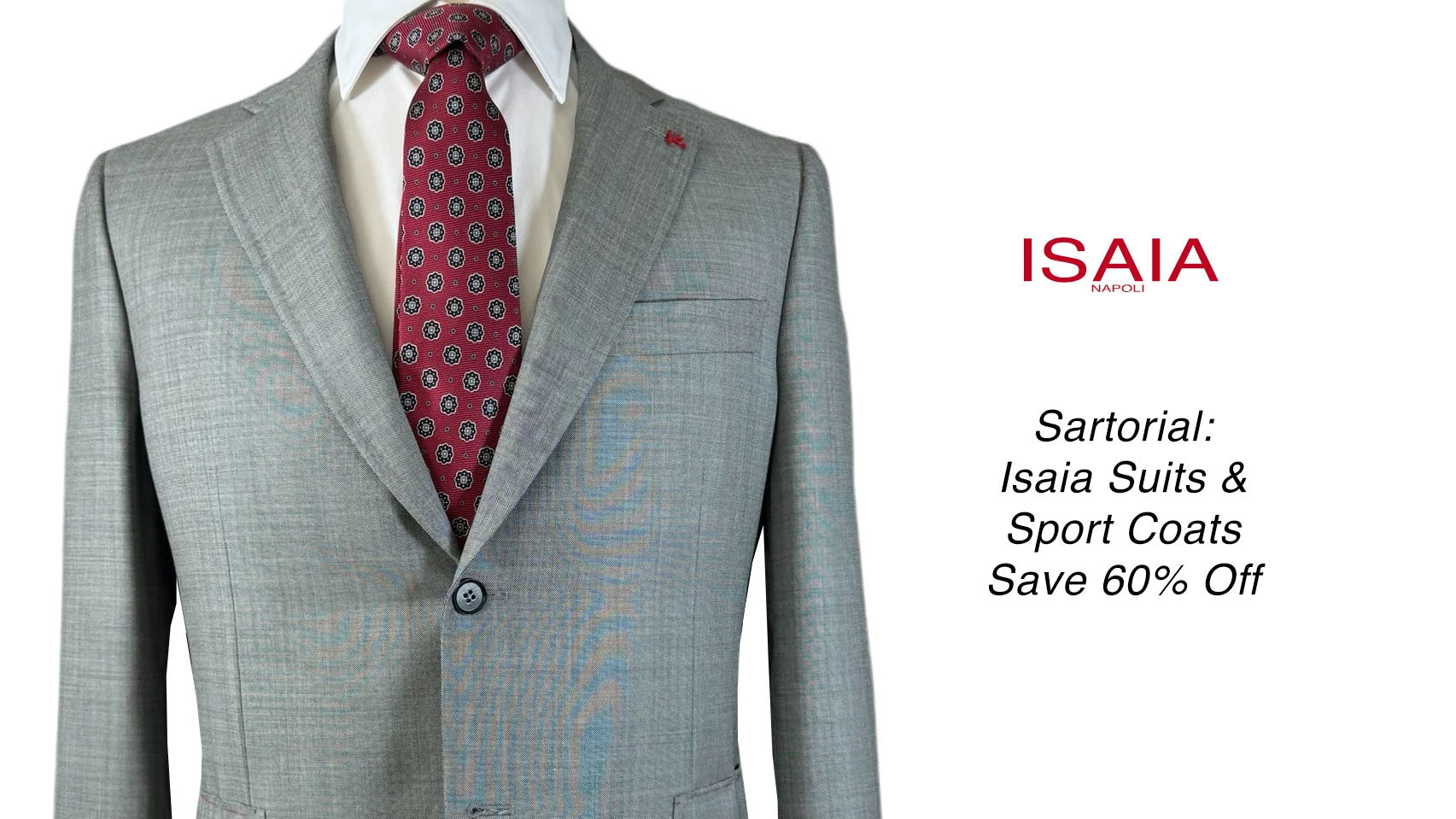 Isaia Suit Sale