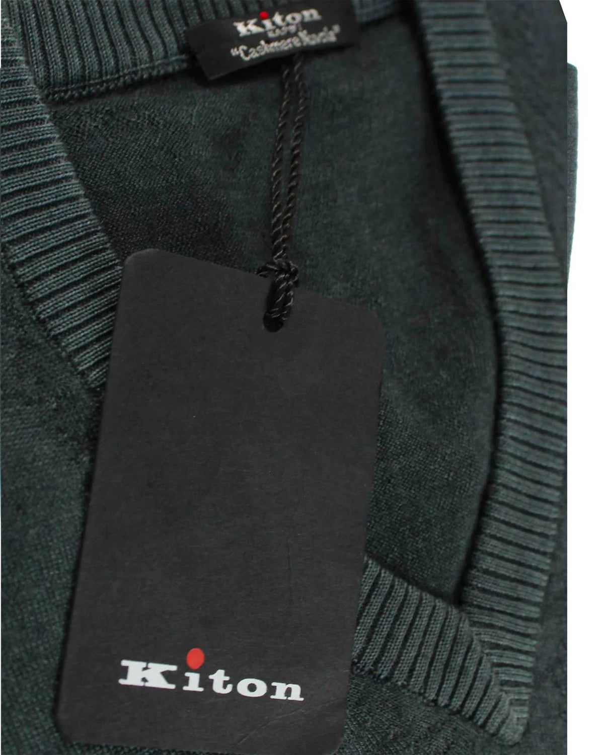 Kiton Sweater Dark Ceylon Green