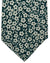 Kiton Tie Green White Floral  - Sevenfold Necktie