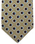 Kiton Tie Tan Burgundy Blue Oval  - Sevenfold Necktie
