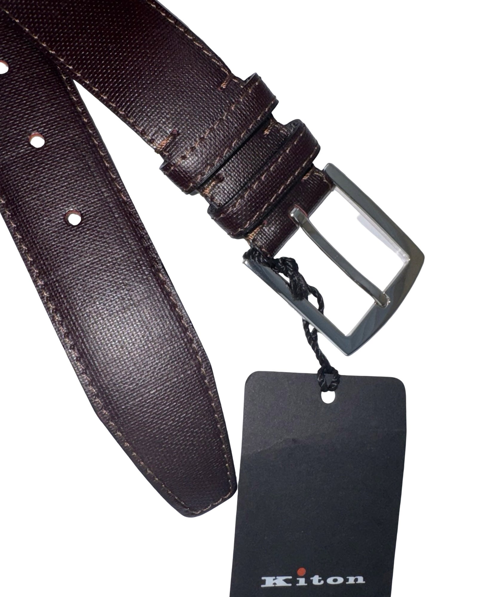 Kiton Leather Belt