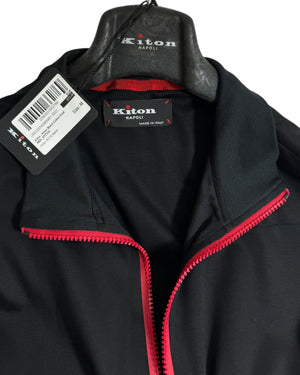 Kiton Jacket Black Activewear EU 48 / S