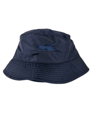 Kiton Bucket Hat Dark Blue K New