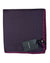 Kiton Silk Pocket Square Purple Black Design