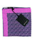 Kiton Silk Pocket Square Pink Purple Mini Flowers