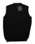 Kiton Sleeveless Sweater Black Cashmere Silk Vest EU 52/ L