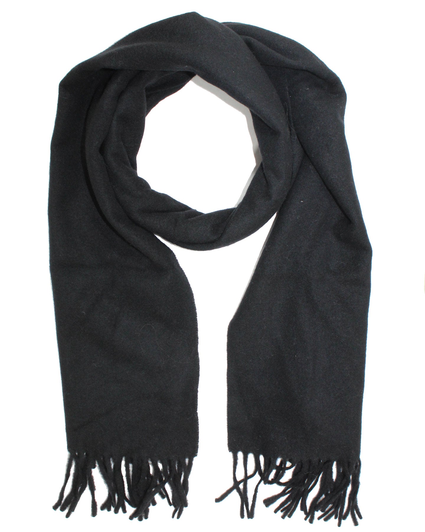 Black Cashmere Scarf