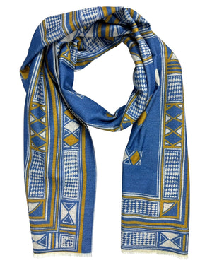 Blue Scarf Kiton 