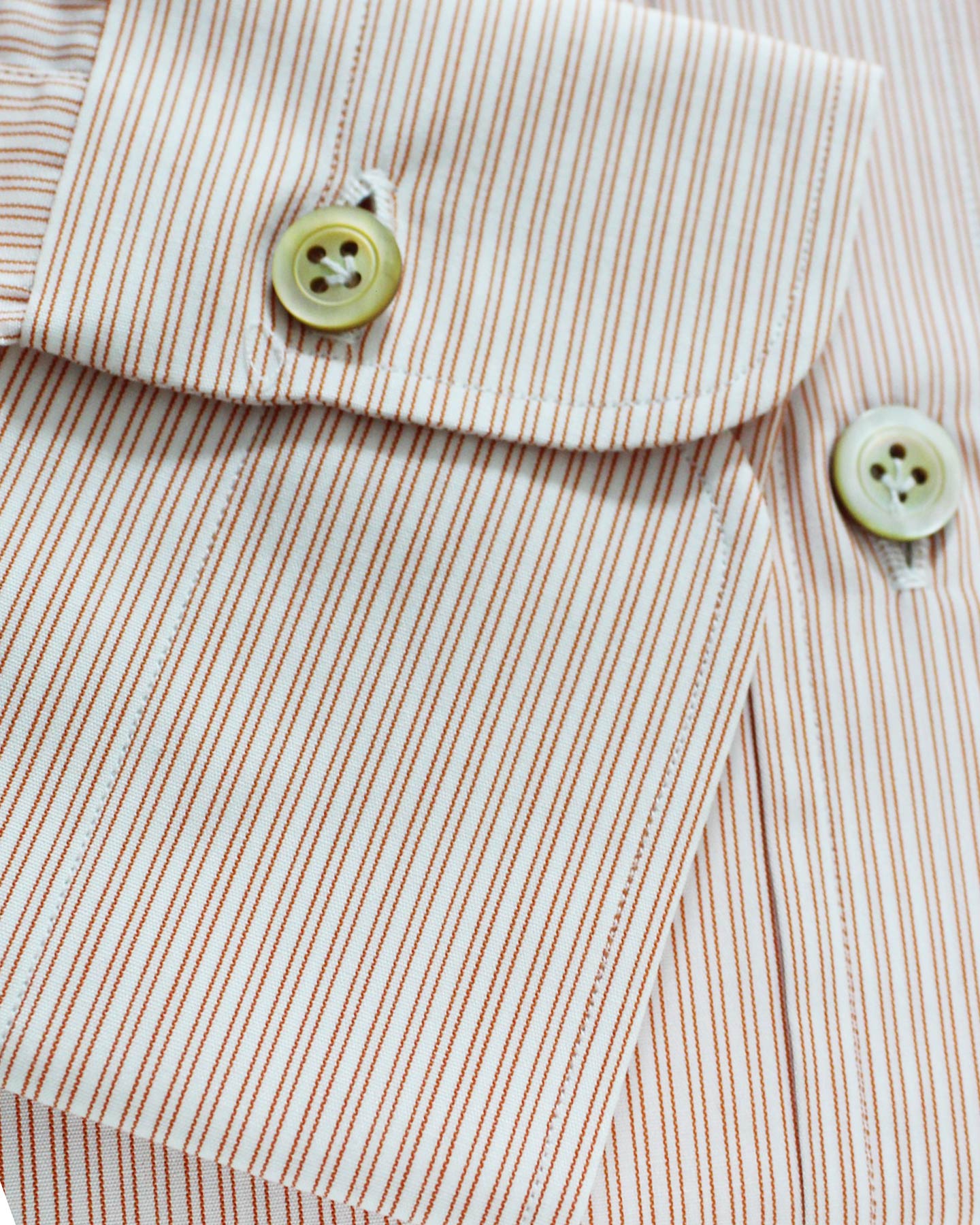 Dress Shirt Orange Stripes Sale