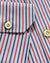 Kiton Dress Shirt Blue Red Navy 