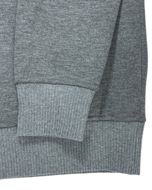 KNT Kiton Sweater Gray Melange Activewear Sweatshirt