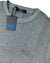 New KNT Kiton Sweater Gray Activewear Sweatshirt 