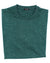 Kiton Short Sleeve Sweater Cashmere Linen Silk Green Crew Neck