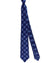 Kiton Tie Navy Blue Flowers - Sevenfold Necktie