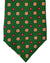 Kiton Tie Dark Green Mini Flowers - Sevenfold Necktie