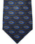 Kiton Tie Yellow Brown Navy Geometric - Sevenfold Necktie