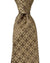 Kiton Tie Taupe Geometric - Sevenfold Necktie