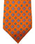 Kiton Tie Orange Blue Purple Mini Floral - Sevenfold Necktie