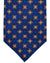 Kiton Tie Royal Blue Orange Mini Floral - Sevenfold Necktie