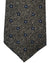 Kiton Tie Gray Dark Blue Mini Floral - Sevenfold Necktie