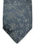 Kiton Tie Gray Silver Floral - Sevenfold Necktie