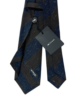 Kiton wool silk Sevenfold Necktie