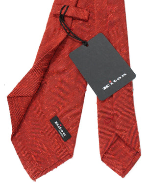 Kiton Wool Silk Sevenfold Necktie