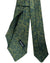 Kiton Sevenfold Tie Green Floral Print