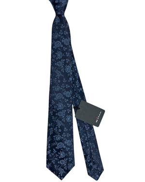 Kiton Navy Floral Necktie