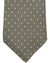 Kiton Tie Taupe - Linen Silk Sevenfold Necktie